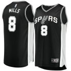 Camiseta Patty Mills 8 San Antonio Spurs Icon Edition Negro Nino